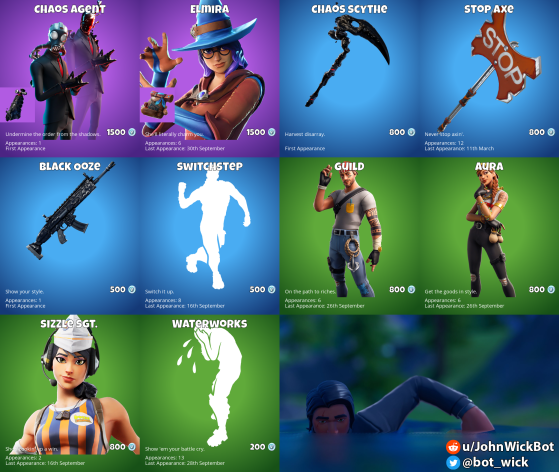What S On Offer In The Fortnite Item Shop October 25 Millenium