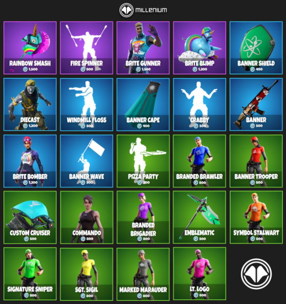 What S In The Fortnite Item Shop Today Unicorns Are Back On June