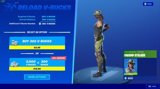 Fortnite Reloading V Bucks New Feature Currently In A Test Phase