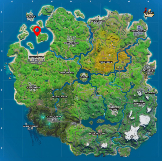 Fortnite Travis Scott S Astronomical Challenges Stage North Of
