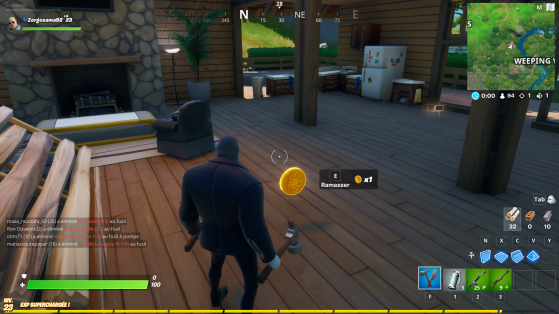 Fortnite How The Get The Mysterious Gold Coin Millenium