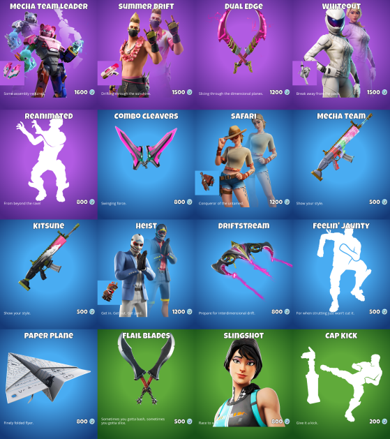 What Is In The Fortnite Item Shop Today Safari Skin First
